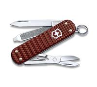 Victorinox Classic Precious Alox Pocket Knife - Hazel Brown