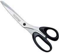Victorinox Profi Household and Professional Scissors, Extra Sharp Blade, 21 cm, Robust Plastic Handle, Stainless Steel, Black