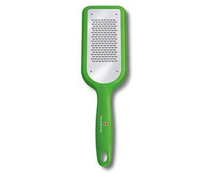 Victorinox Profi Kitchen Grater, Fine Edge, Extra Sharp, Robust Handle, Dishwasher Safe, Green
