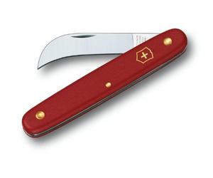 Victorinox, Pruning Knife XS, Swiss Army Pocket Knife, Small, Garden, Multi Tool, Blade, curved, Red