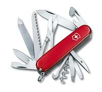 Victorinox Ranger Swiss Army Knife, Medium, Multi Tool, Camping Knife, 21 Functions, Blade, Scissors, Red, Brown