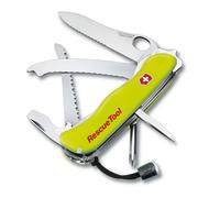 Victorinox RESCUE TOOL emergency Swiss army knife - lock blade - neon handles