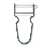 Victorinox REX Peeler, Vegetable Peeler, Potato Peeler, Straight Edge, Pendulum Blade, Extra Sharp, Aluminium