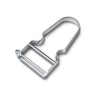 Victorinox REX Vegetable Peeler, Straight Blade Fruit Peeler, Aluminium | Lightweight 110 mm kitchen tool with extra sharp stainless steel blade for fruit and vegetables, Swiss Made