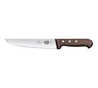 Victorinox Rosewood Slaughter/Butcher's Knife, Stainless Steel, Brown, 26 x 5 x 5 cm