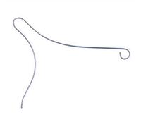 Victorinox swiss army SMALL scissors spring - A6257 - fits 58mm tools silver standard