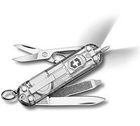 Victorinox Signature Lite Swiss Army Knife, 7 Functions, LED, Pen, Silver