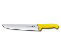 Victorinox Slaughter/Butcher's Knife Fibrox 18cm in Yellow, Stainless Steel, 30 x 5 x 5 cm