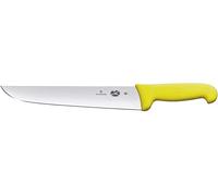 Victorinox Slaughter/Butcher's Knife Fibrox 28cm in Yellow, Stainless Steel, 30 x 5 x 5 cm