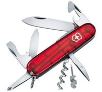Victorinox Spartan Lite Pocket Knife - Transparent Red