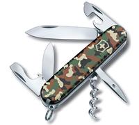 Victorinox Spartan Swiss Army Knife, Camping Pocket Knives, Medium, Multi Tool, 12 Functions, Blade, Bottle Opener,camouflage