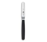 Victorinox Stainless Steel Spatula 8 cm, Offset, Ergonomic Handle, Dishwasher Safe, Black
