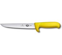 Victorinox Sticking Knife Fibrox-Safety Nose 18cm in Yellow, Stainless Steel, 30 x 5 x 5 cm