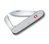 Victorinox Swiss Army 2 Alox Swiss Army Pocket Knife, Medium, Multi Tool, 2 Functions, Large Blade, Silver