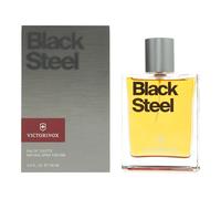 Victorinox Swiss Army Black Steel Eau de Toilette 100ml Spray For Him - NEW. EDT