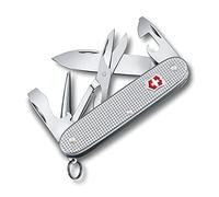 Victorinox Swiss Army Knife Pioneer X Alox Multitool, 9 Functions, Silver