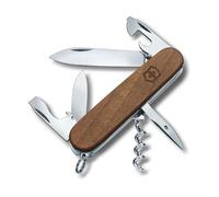 Victorinox Swiss Army Knife Spartan Wood, Medium Multitool, 10 Functions