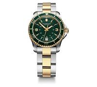 Victorinox Swiss Army Maverick 241612 - Women's Quartz Analogue Watch, Stainless Steel Strap Plated Multi-Colour (Luminous Hands)