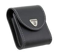 Victorinox Swiss Army SwissChamp XAVT Leather Belt Pouch, Black