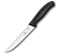 Victorinox Swiss Classic Black Kitchen Knife - for portioning 15 cm
