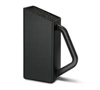 Victorinox Swiss Classic Empty Knife Block, Compact Cutlery Storage, Black