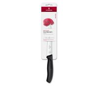 Victorinox Swiss Classic Filleting Knife, 16 cm Flexible Blade, Black | Professional kitchen tool with ergonomic handle for precise fish preparation and thin slicing. Swiss Made
