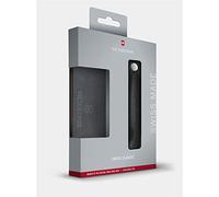 Victorinox Swiss Classic Foldable picnic knife and cutting board, for fruit, vegetables, bread rolls, serrated edge, extra sharp, Black