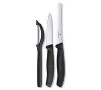 (black) Victorinox paring knife and Peeler set - kitchen vegetable peeler