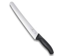Victorinox Swiss Classic Black 26cm Serrated Pastry Knife