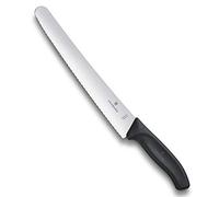 Victorinox Swiss Classic Black 26cm Serrated Pastry Knife