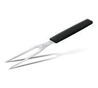 Victorinox Swiss Modern, Carving Fork, Extra Sharp Blade, 15 cm, Robust Plastic Handle, Stainless Steel, Black