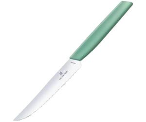 Victorinox Swiss Modern Mint Green 12 cm Kitchen knife - serrated with sharp tip
