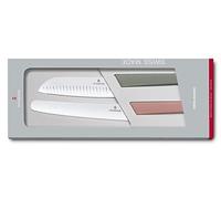 Victorinox Swiss Modern, Set of Paring Knives, Set of 2, Extra Sharp, Robust Plastic Handle, Multicolored