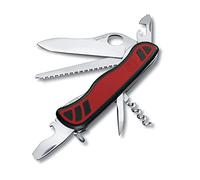 Victorinox - Knives and Tools - Couteau Victorinox Forester One Hand Bi-Matiere Rouge , in Wood - Red Red