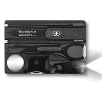 Victorinox Swisscard Lite Black Multi-Tool With Led Light
