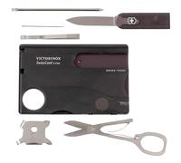 Victorinox Swisscard Lite Transparent Multitool Black
