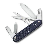 Victorinox Synergy X Alox Pocket Knife - Stainless Steel Multitool for Everyday, Work & Outdoor Use with Scissors & Carry Clip, Dark Blue