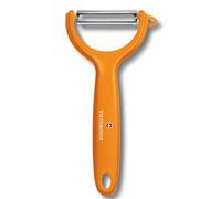 Victorinox Tomato and Kiwi Peeler, Serrated Edge, Robust Plastic Handle, Orange