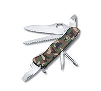 Victorinox Trailmaster Swiss Army Pocket Knife, Large, Multi Tool, 12 Functions, Large Locking Blade, Camouflage