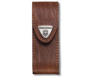 Victorinox V4.0543 4.0543 Leather-Belt Pouch for Officer’s Knife 2-4 Layers, Brown, 10 cm