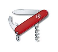 Victorinox Waiter Swiss Army Knife 9-Function Pocket Tool with Corkscrew, Bottle & Can Openers, Large Blade