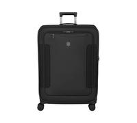 Victorinox Werks Traveler 7.0, Large Case, 8-Wheel Softside Expandable Travel Case, Black