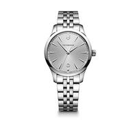 Victorinox Women’s Watch Alliance Small Ø 35 mm, Swiss Made, Analogue Quartz, Water-Resistant up to 100 m, Sapphire Glass, Stainless Steel Strap, Silver