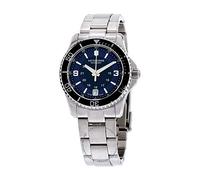 Victorinox Women’s Watch Maverick Small Ø 34 mm, Swiss Made, Analogue Quartz, Water-Resistant up to 100 m, Stainless Steel Strap, Silver/Blue