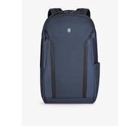 Victorinox Womens Victorinox Altmont Deluxe Professional Logo-Plaque Woven Laptop Backpack Navy Blue