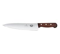Victorinox Wood, Carving Knife, Extra Sharp Blade, Straight Edge, 25 cm, Noble Wooden Handle, Stainless Steel, Brown