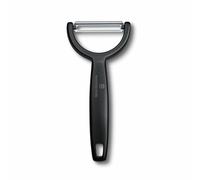 Victorinox Ypso Vegetable Peeler, Serrated Double-Edged Blade, Black