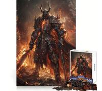 Victorious Dark Knight 1000 Pieces Puzzles for Adults Memory Enhance Gentle Pastime Accurate Cut Thoughtful Gift (38x52cm)