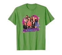 Victorious Main Cast Lovely Group Shot T-Shirt, Men, Grass Green, X-Large