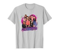 Victorious Main Cast Lovely Group Shot T-Shirt, Men, Silver Grey, XX-Large